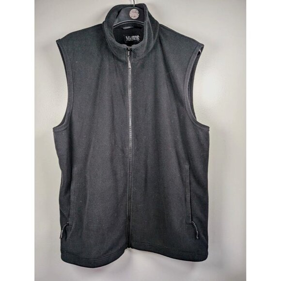 MidwayUSA Fleece Vest Men's Size XLT Tall Windproof Outdoor Warm Vintage NRA - Picture 1 of 10